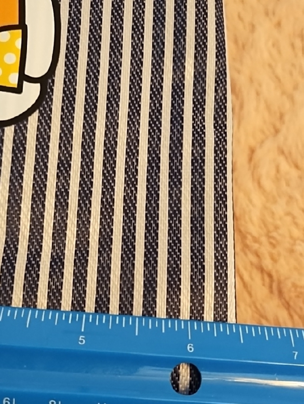 Hello Kitty Navy and White Striped Insulated Lunch Bag NWOT - Picture 6 of 10
